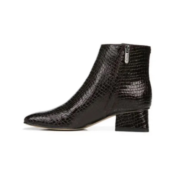 Circus by Sam Edelman Women's Daysi Ankle Boot Burgundry Croc Print 6 - Picture 2 of 5